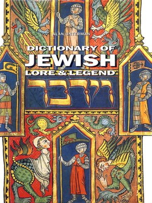cover image of Dictionary of Jewish Lore & Legend